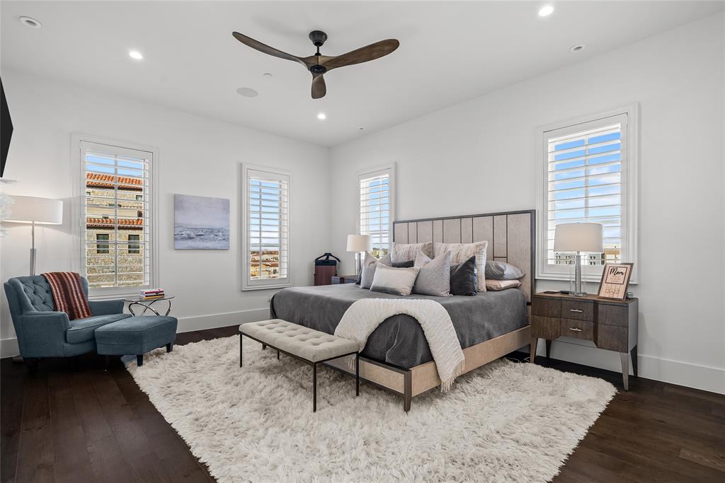 1 Piedra Court Roanoke, TX 76262 - Photo 25 of 40 a bedroom with a bed a couch and a window