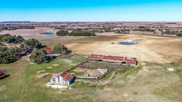 a view of a lake with a building in the back
