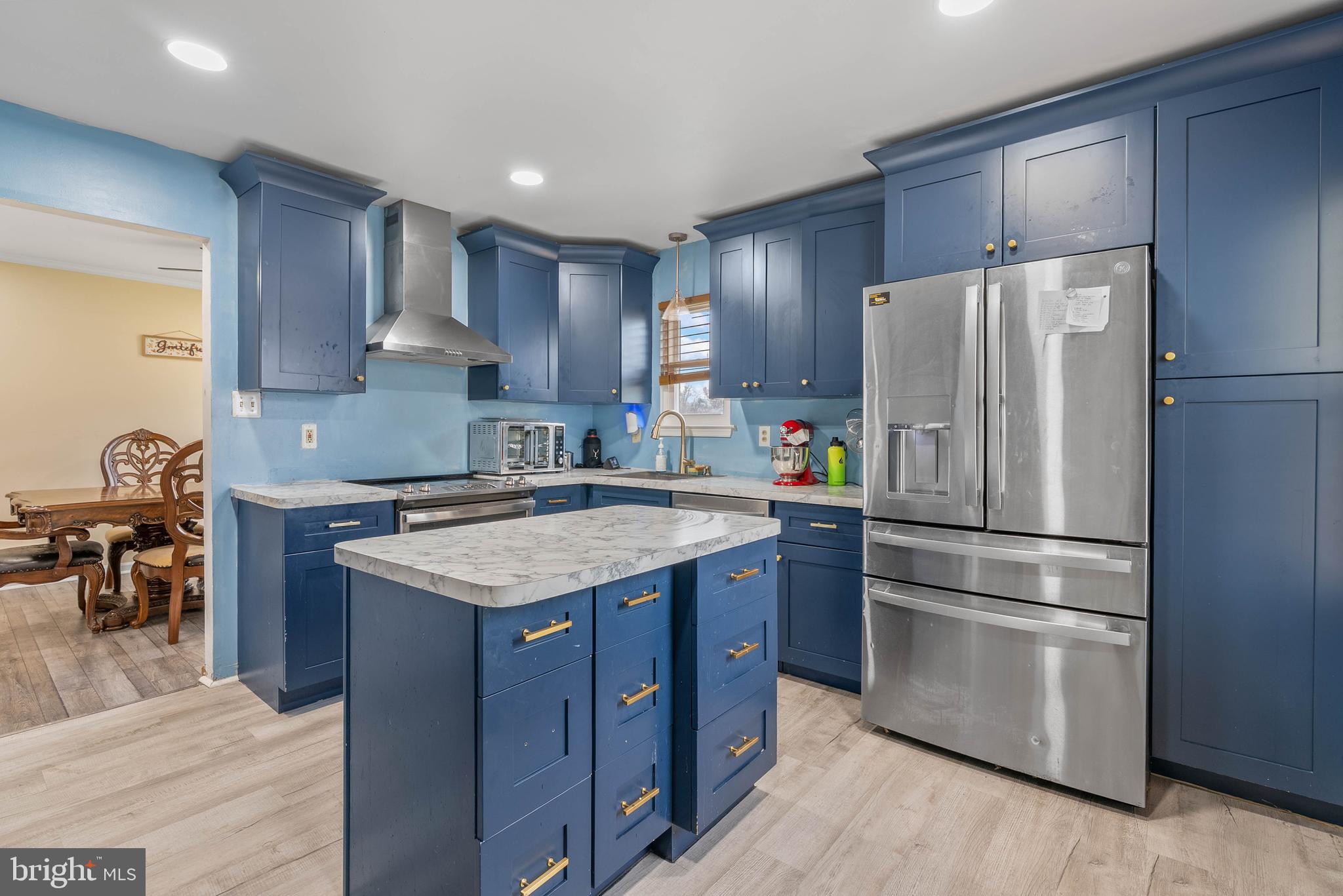 1012 Franklin Avenue Croydon, PA 19021 - Photo 11 of 25 a kitchen with stainless steel appliances granite countertop a refrigerator stove and sink