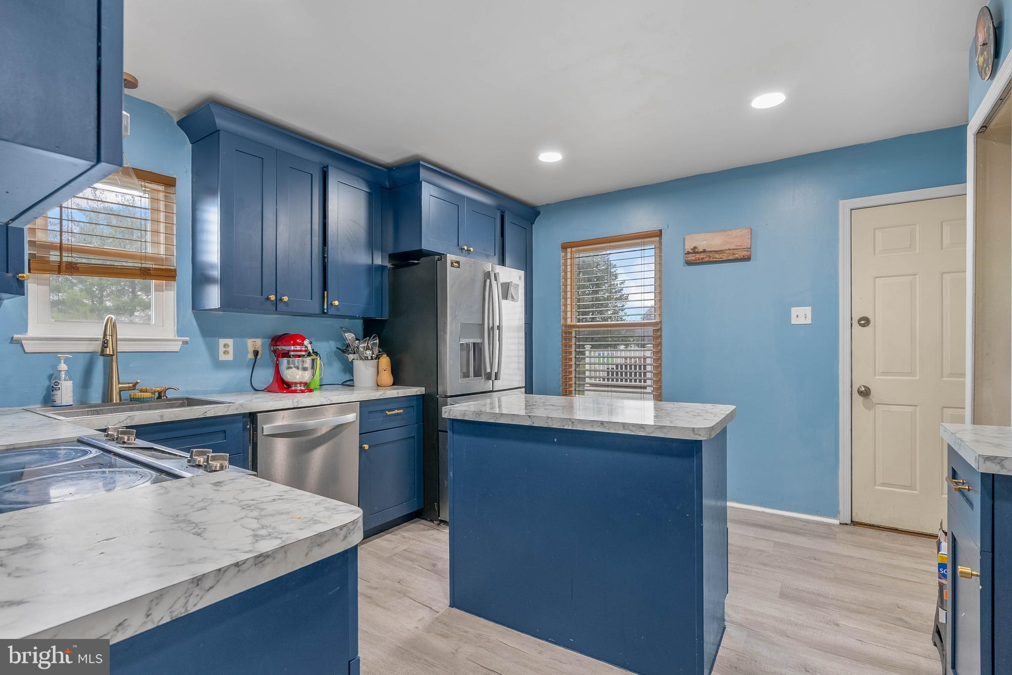 1012 Franklin Avenue Croydon, PA 19021 - Photo 9 of 25 a kitchen with refrigerator and window