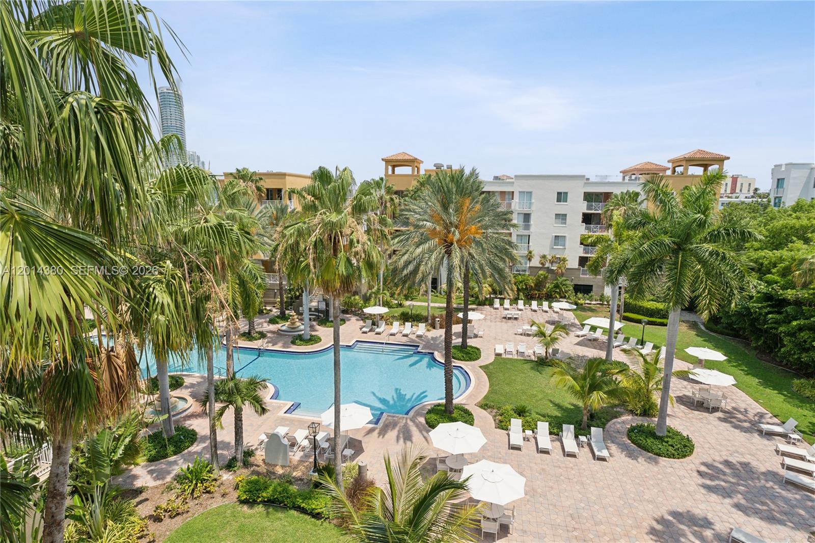 100 Meridian Avenue, Unit 244 Miami Beach, FL 33139 - Photo 6 of 18 a view of a yard and an outdoor seating