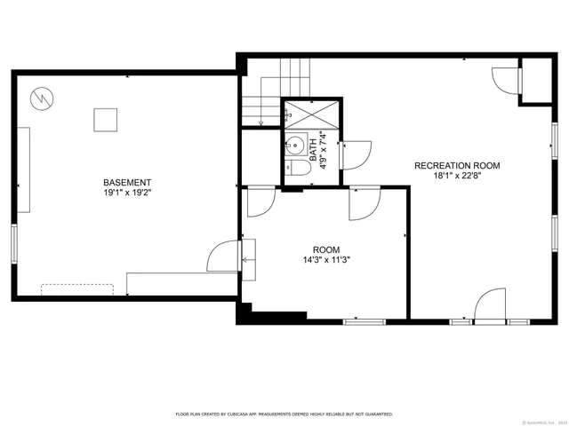 a picture of a floor plan