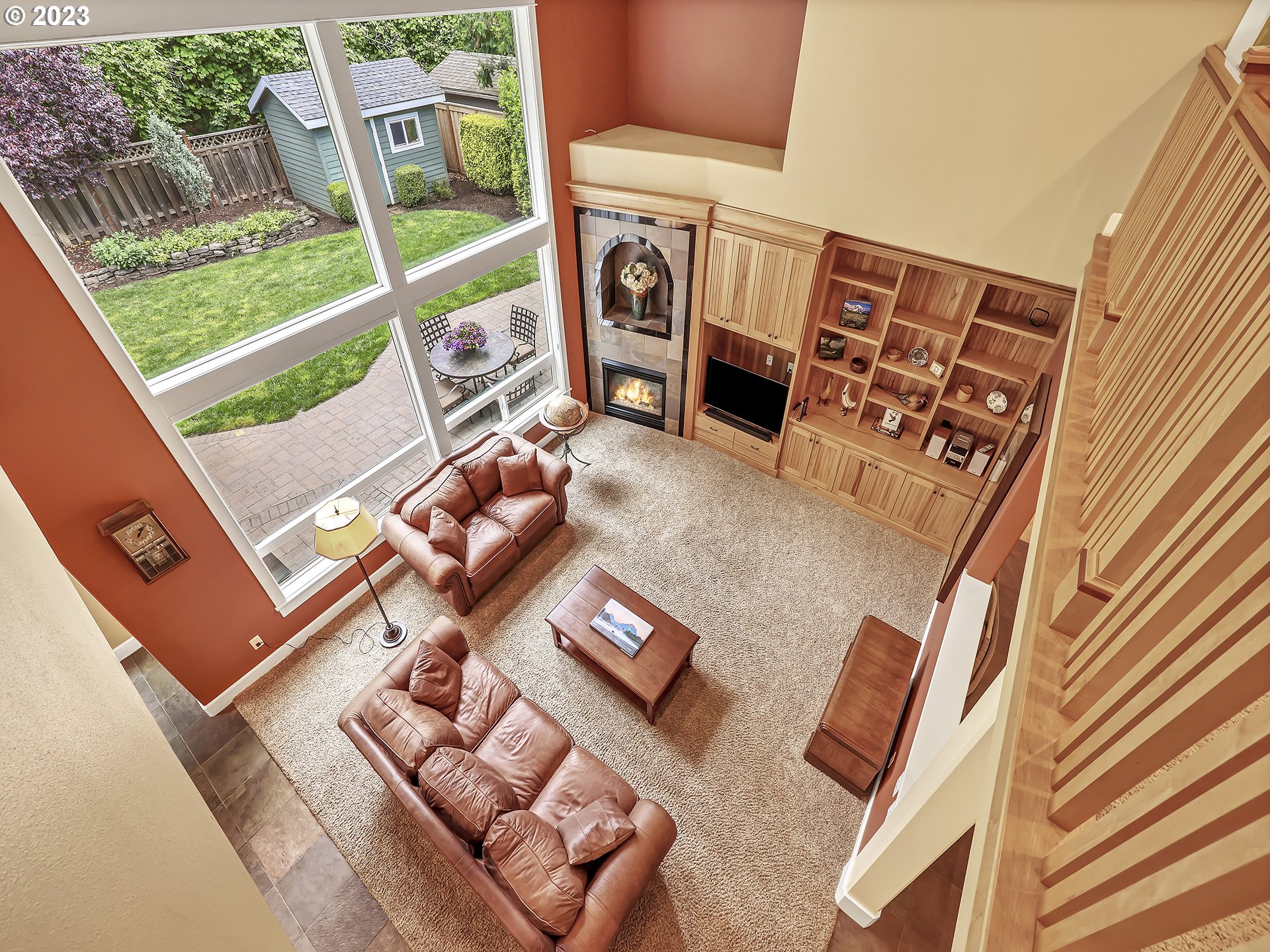 9965 Southwest Choctaw Street Tualatin, OR 97062 - Photo 11 of 25 view of a living room with furniture and a fireplace