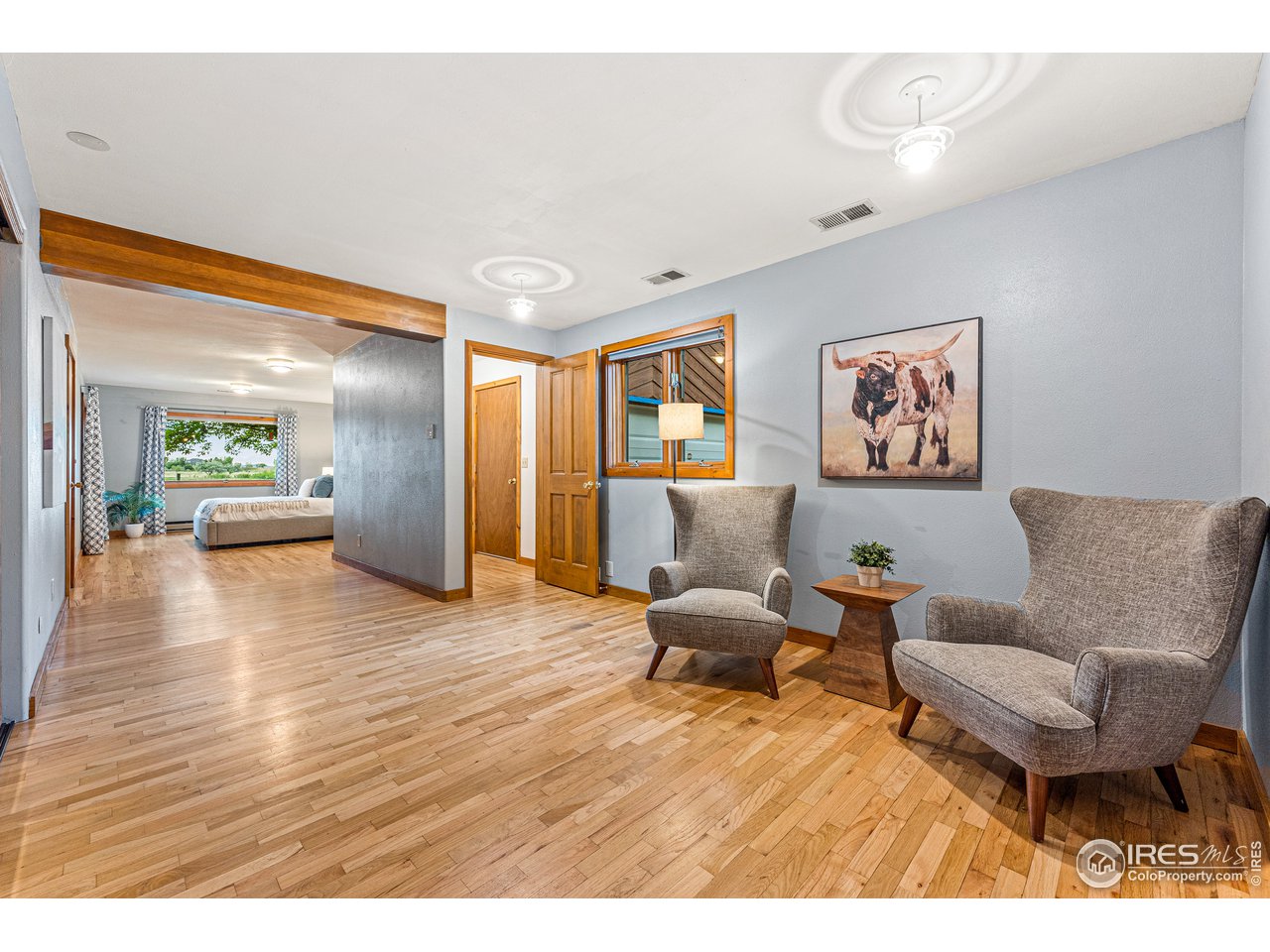 4731 Jay Road Boulder, CO 80301 - Photo 13 of 33 a living room with furniture and a wooden floor