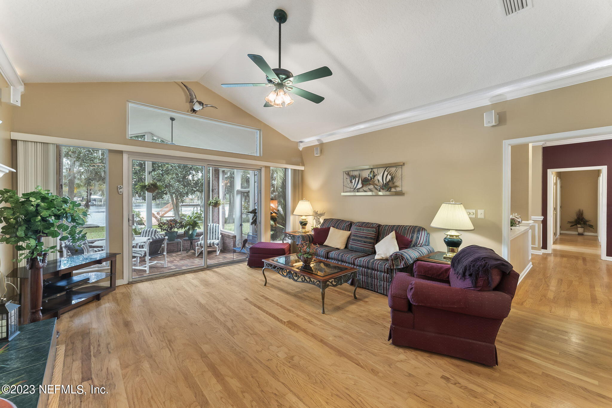 42 Harmony Hall Road Middleburg, FL 32068 - Photo 15 of 70 a living room with furniture and a large window