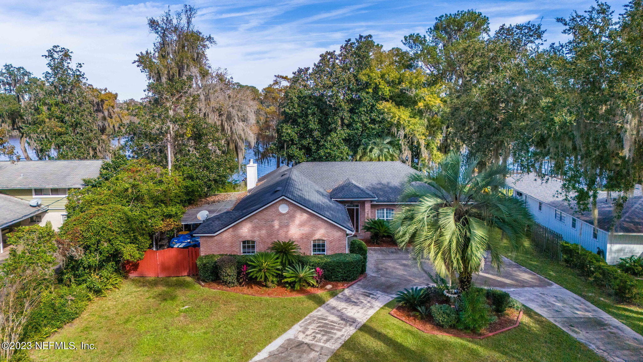 42 Harmony Hall Road Middleburg, FL 32068 - Photo 47 of 70 a front view of house with yard and green space