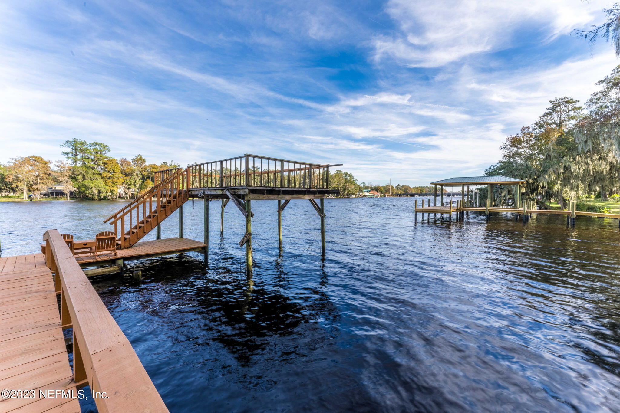 42 Harmony Hall Road Middleburg, FL 32068 - Photo 66 of 70 View of Dock and Deck