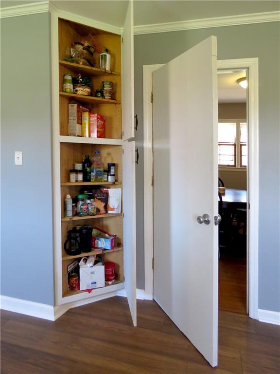 4672 Vernon Drive Southwest Mableton, GA 30126 - Photo 35 of 42 a view of a livingroom with wooden floor and closet