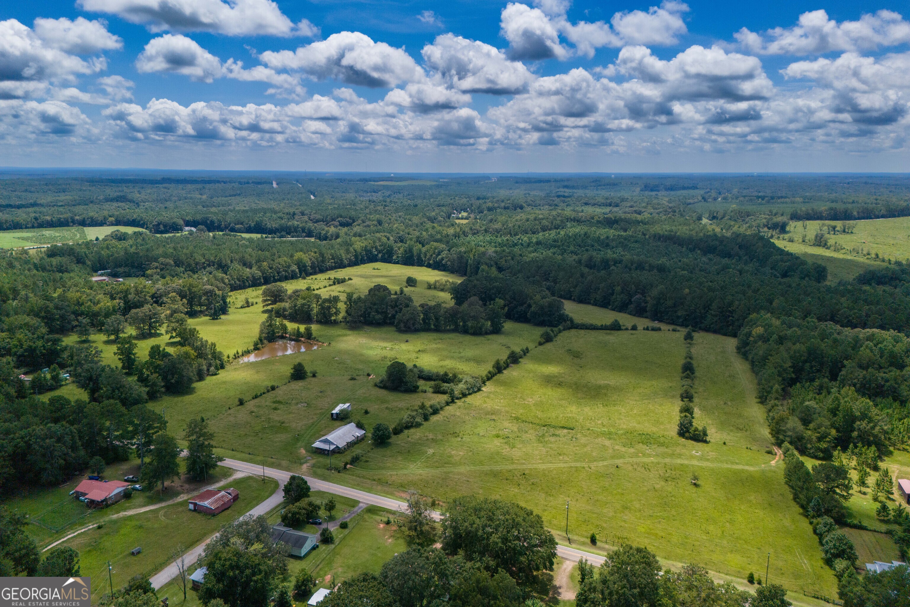 132 Hines Road Hogansville, GA 30230 - Photo 10 of 31 an aerial view of a residential houses