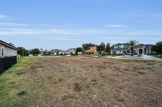 a view of a field with beach