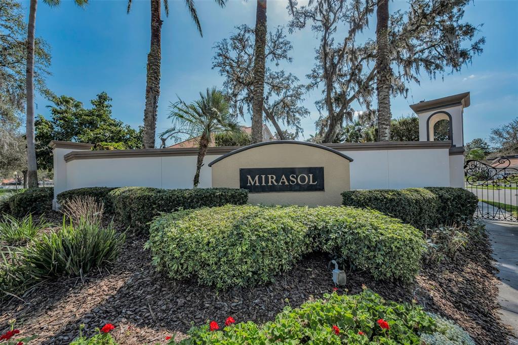 10610 Sabella Drive Trinity, FL 34655 - Photo 23 of 46 a view of a sign in a garden