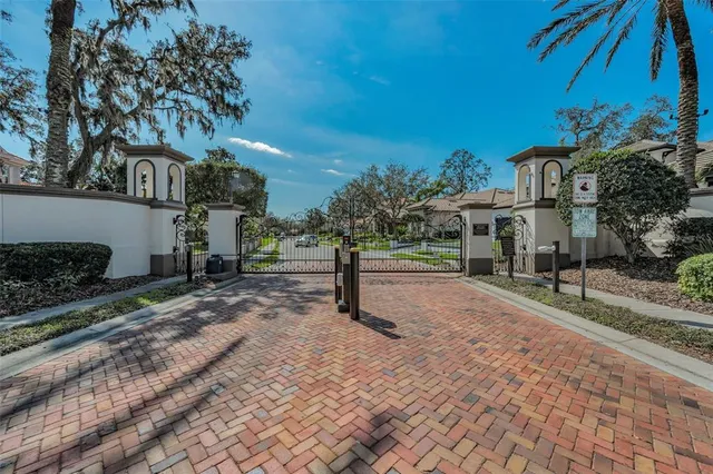 a view of street with houses