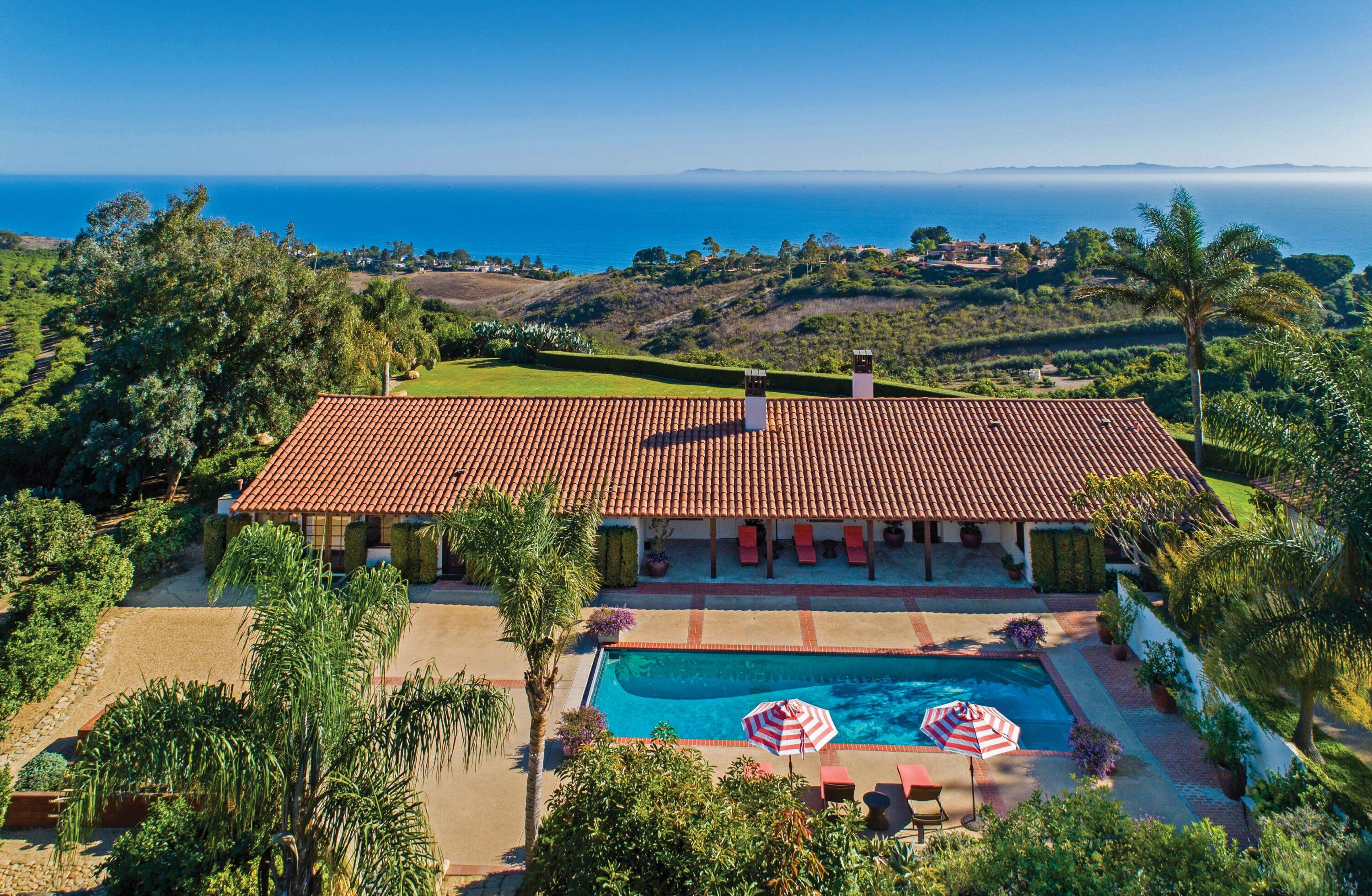 370 Ortega Ridge Road Montecito, CA 93108 - Photo 2 of 17 Ocean and Islands