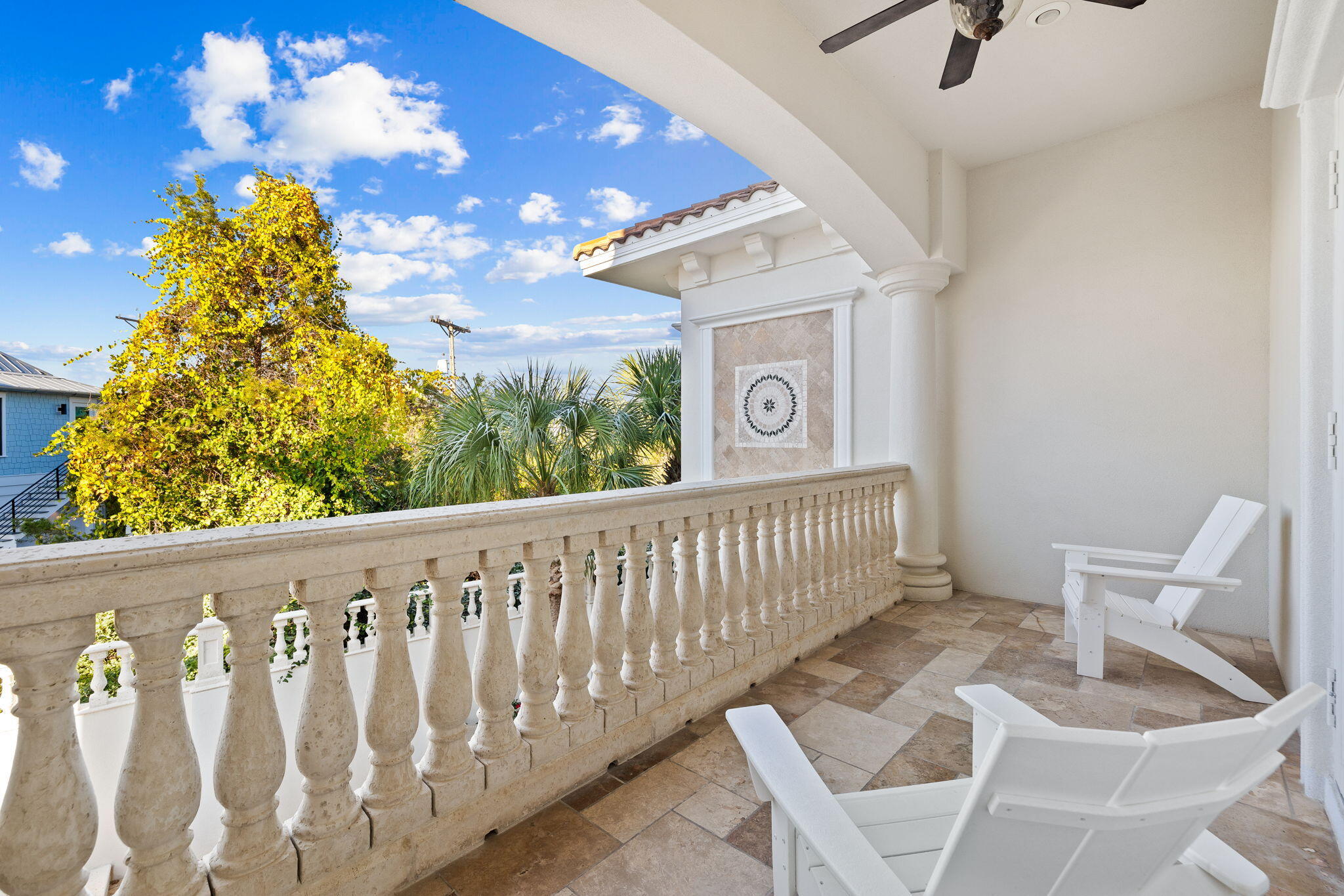 30 Pelican Circle Inlet Beach, FL 32461 - Photo 28 of 69 a view of a chairs and table in the balcony