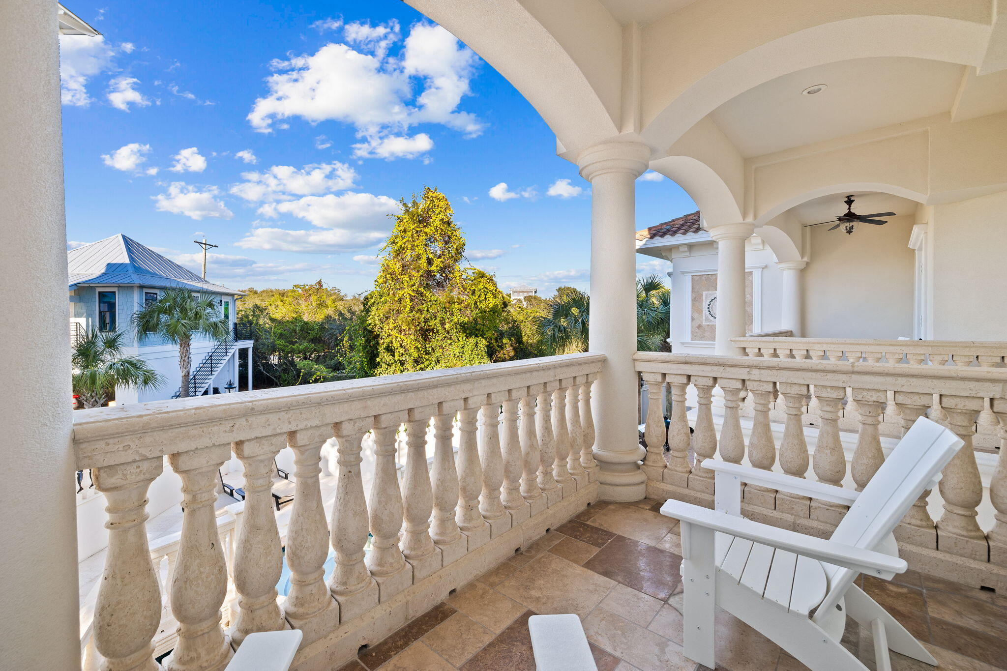 30 Pelican Circle Inlet Beach, FL 32461 - Photo 32 of 69 a view of a chairs and table in the balcony