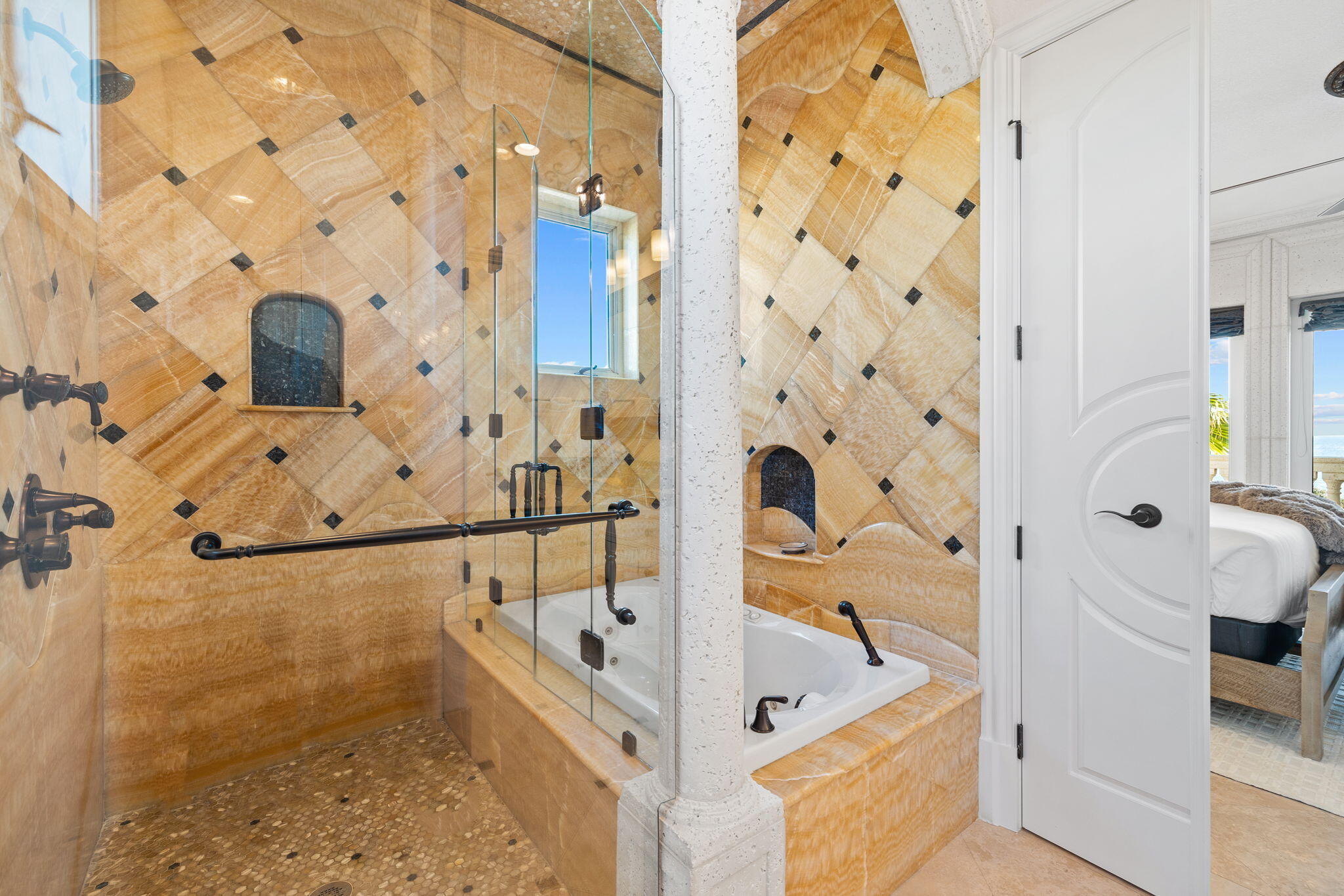 30 Pelican Circle Inlet Beach, FL 32461 - Photo 44 of 69 a bathroom with a bathtub and shower