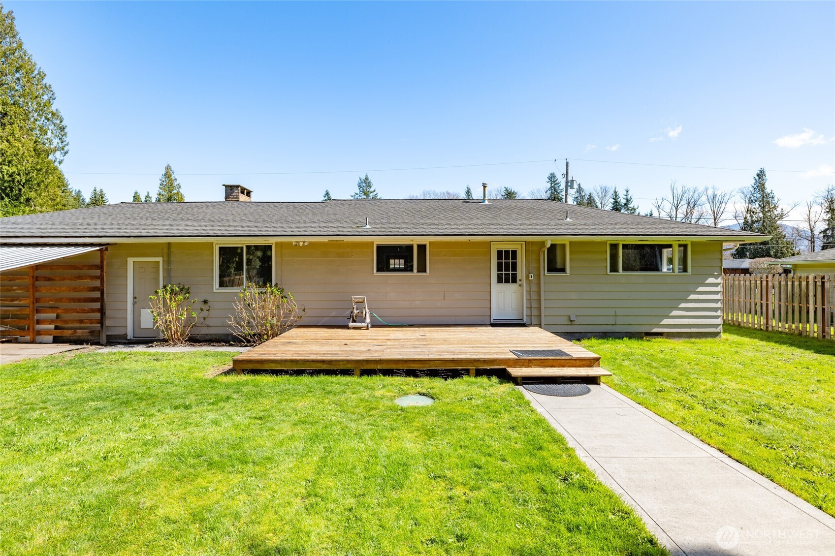10450 Sterling Road Sedro-Woolley, WA 98284 - Photo 33 of 33 a front view of a house with swimming pool having outdoor seating
