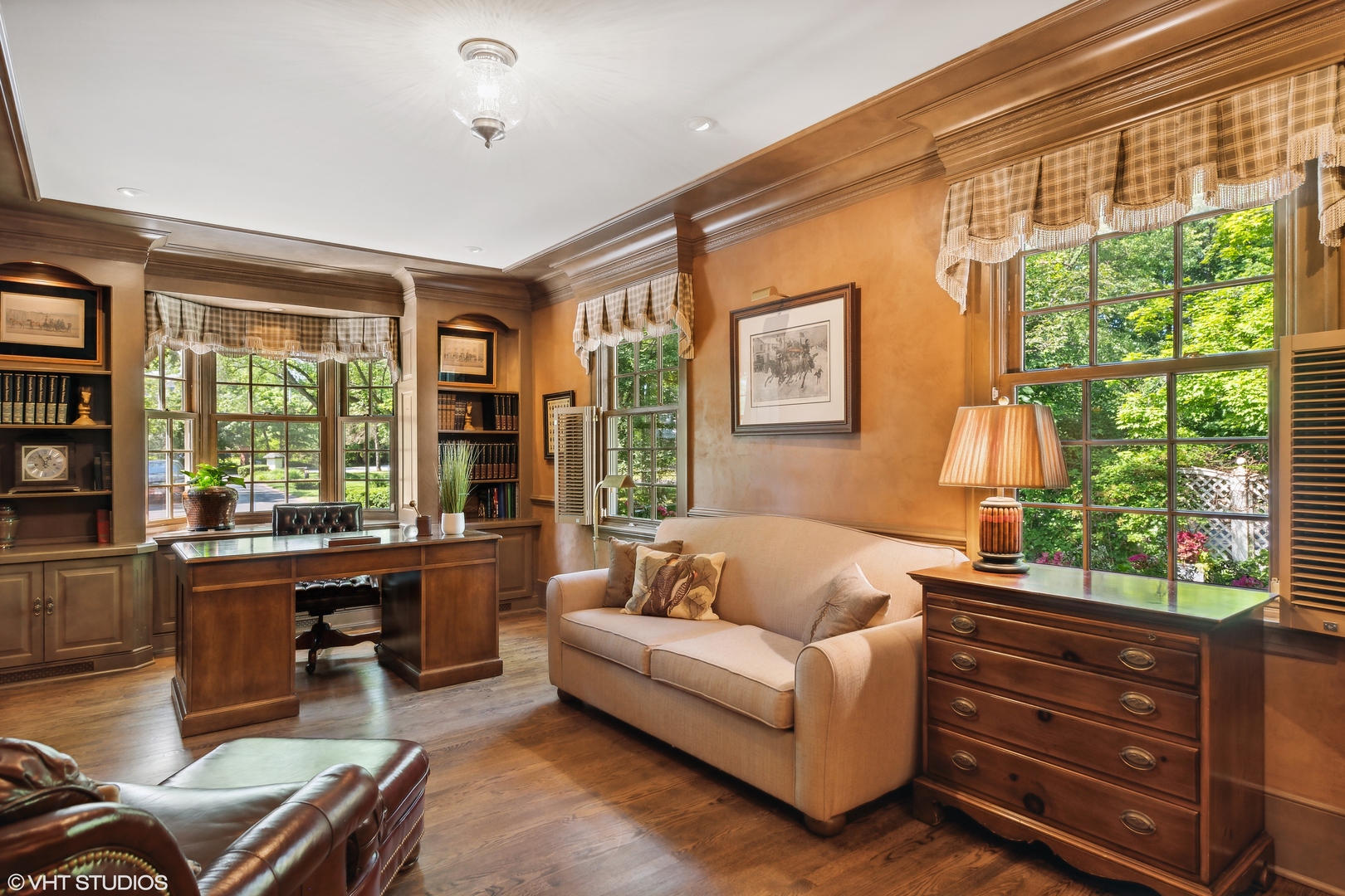 916 Shermer Road Northbrook, IL 60062 - Photo 11 of 54 a living room with furniture and large windows
