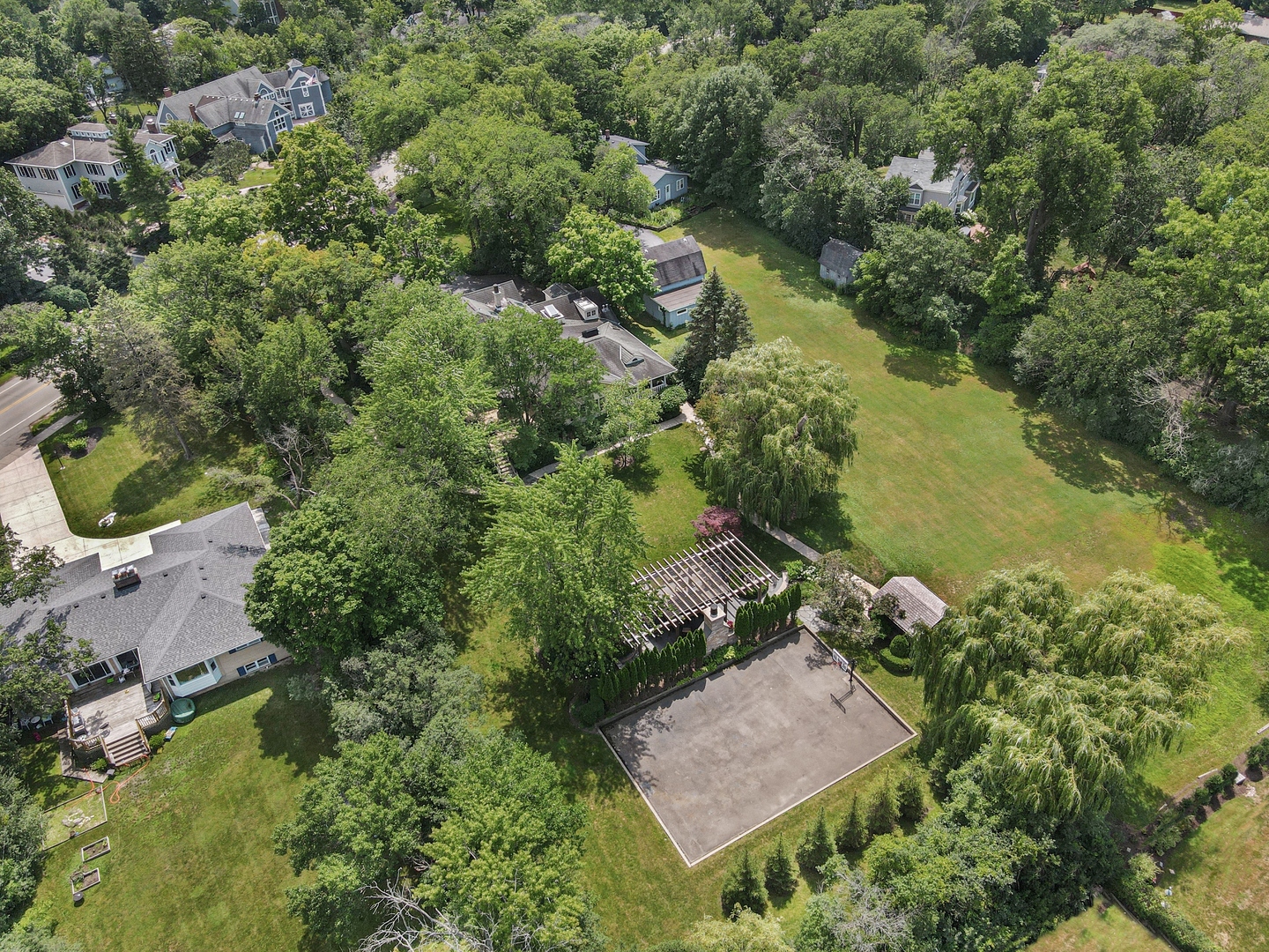 916 Shermer Road Northbrook, IL 60062 - Photo 50 of 54 an aerial view of a house with a yard