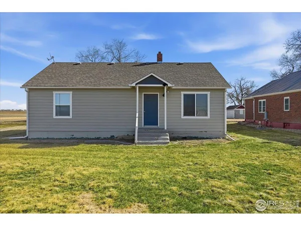 a house with a garden