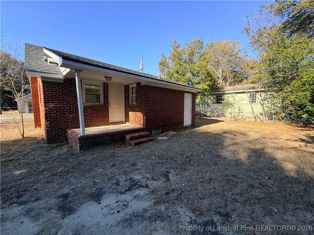 1925 Progress Street Fayetteville, NC 28306 - Photo 12 of 12 a view of a house with backyard and backyard