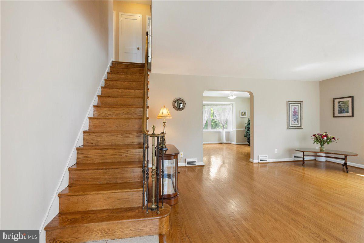 1615 Earlington Road Havertown, PA 19083 - Photo 21 of 72 a view of an entryway with wooden floor