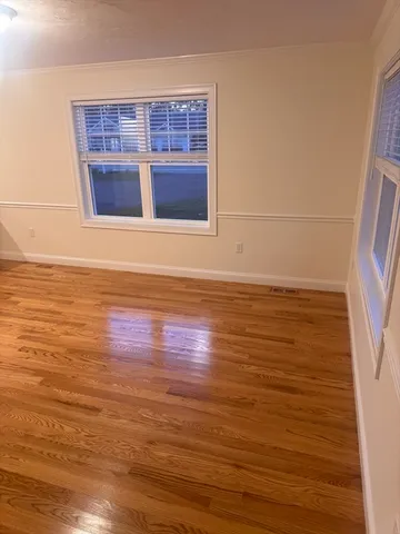 a view of an ocean & kitchen