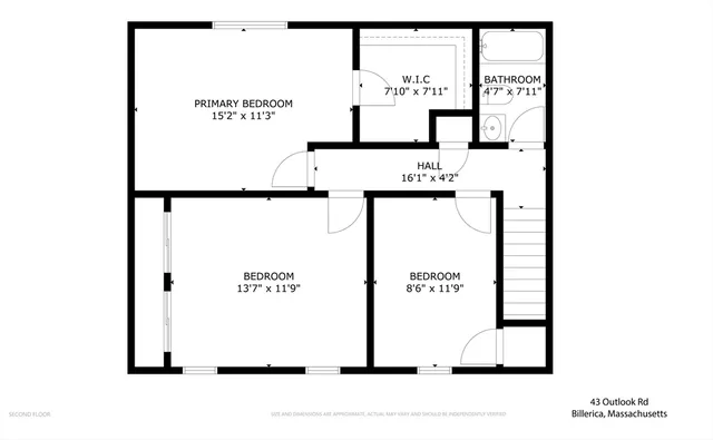 $799,900 | 43 Outlook Road, Billerica, MA 01862