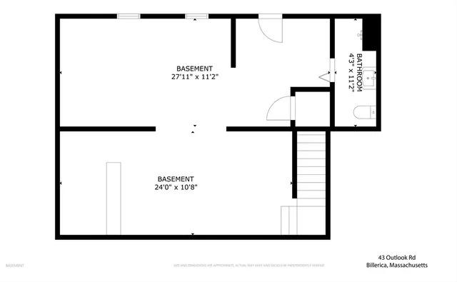 $799,900 | 43 Outlook Road, Billerica, MA 01862