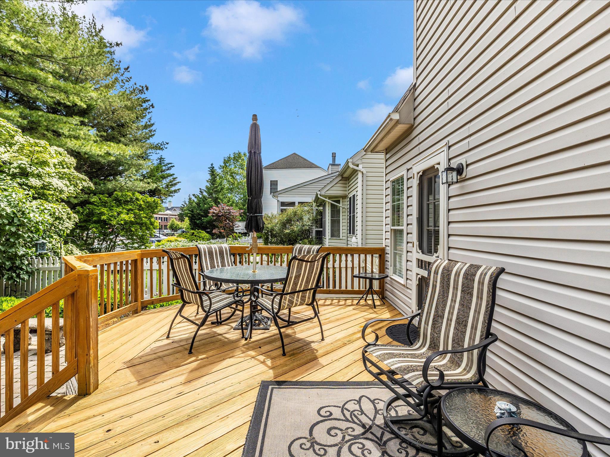 2594 Bear Den Road Frederick, MD 21701 - Photo 54 of 72 a view of a chairs and table on the deck
