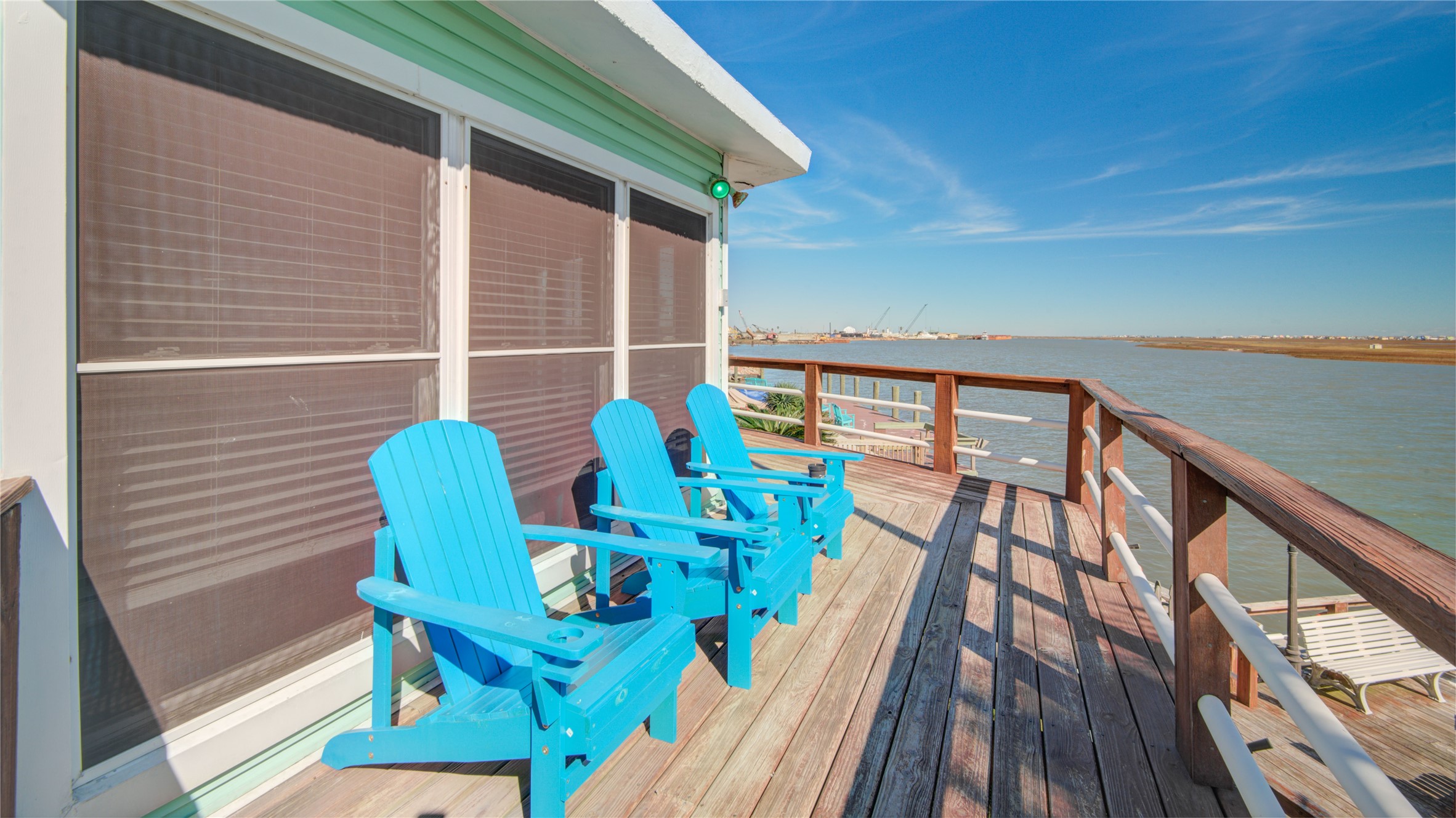 83 Dolphin Lane Freeport, TX 77541 - Photo 29 of 39 a view of balcony with furniture