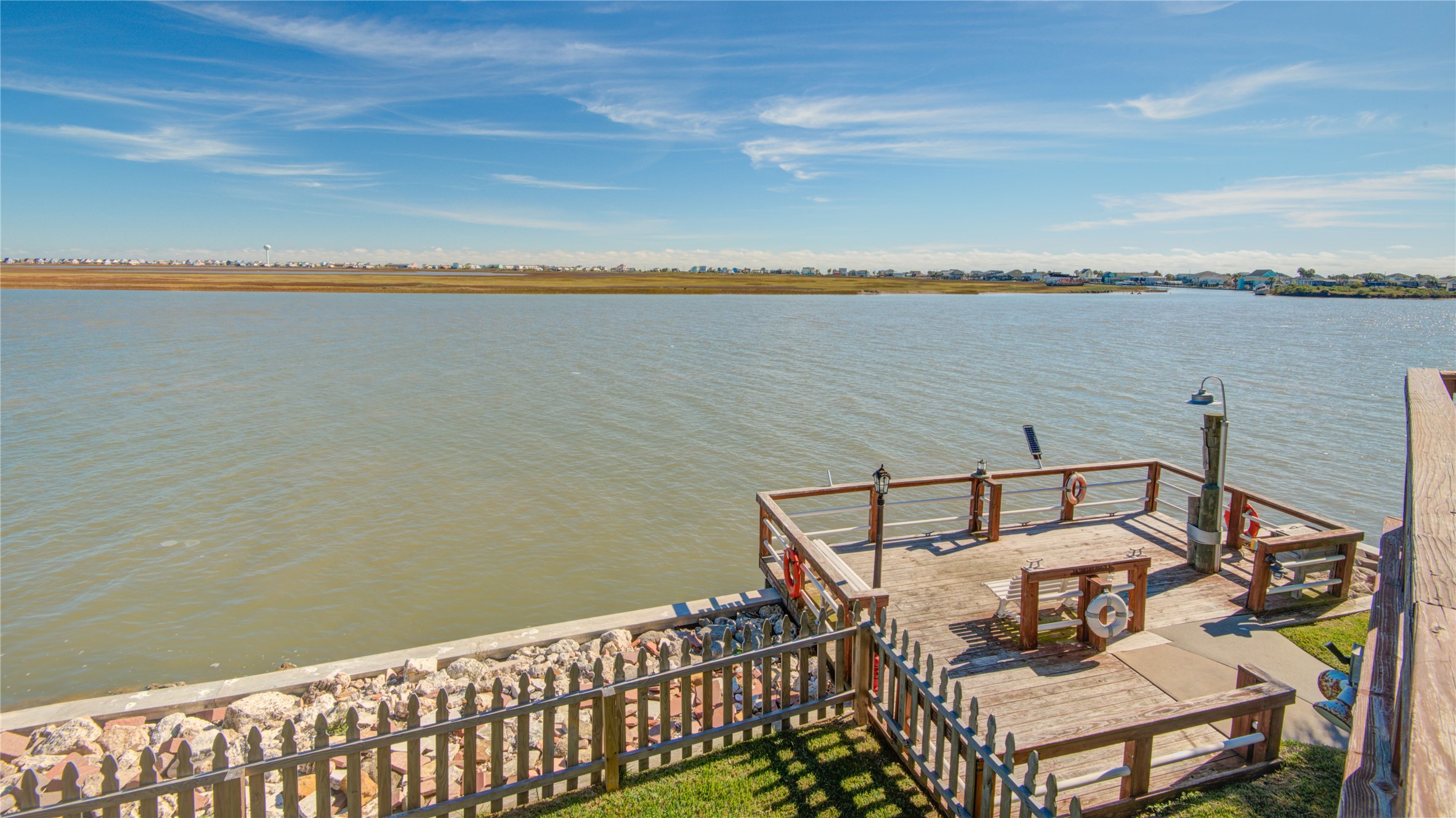 83 Dolphin Lane Freeport, TX 77541 - Photo 30 of 39 a view of a terrace with two chairs