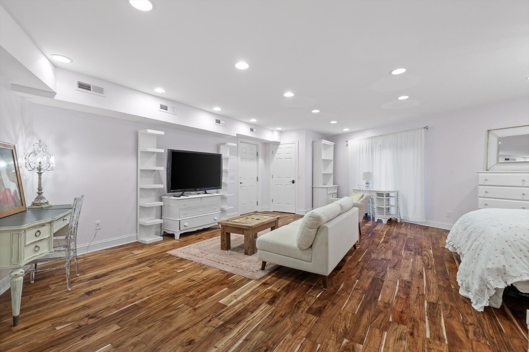 657 Brock Road Chickamauga, GA 30707 - Photo 44 of 55 a living room with furniture and a flat screen tv