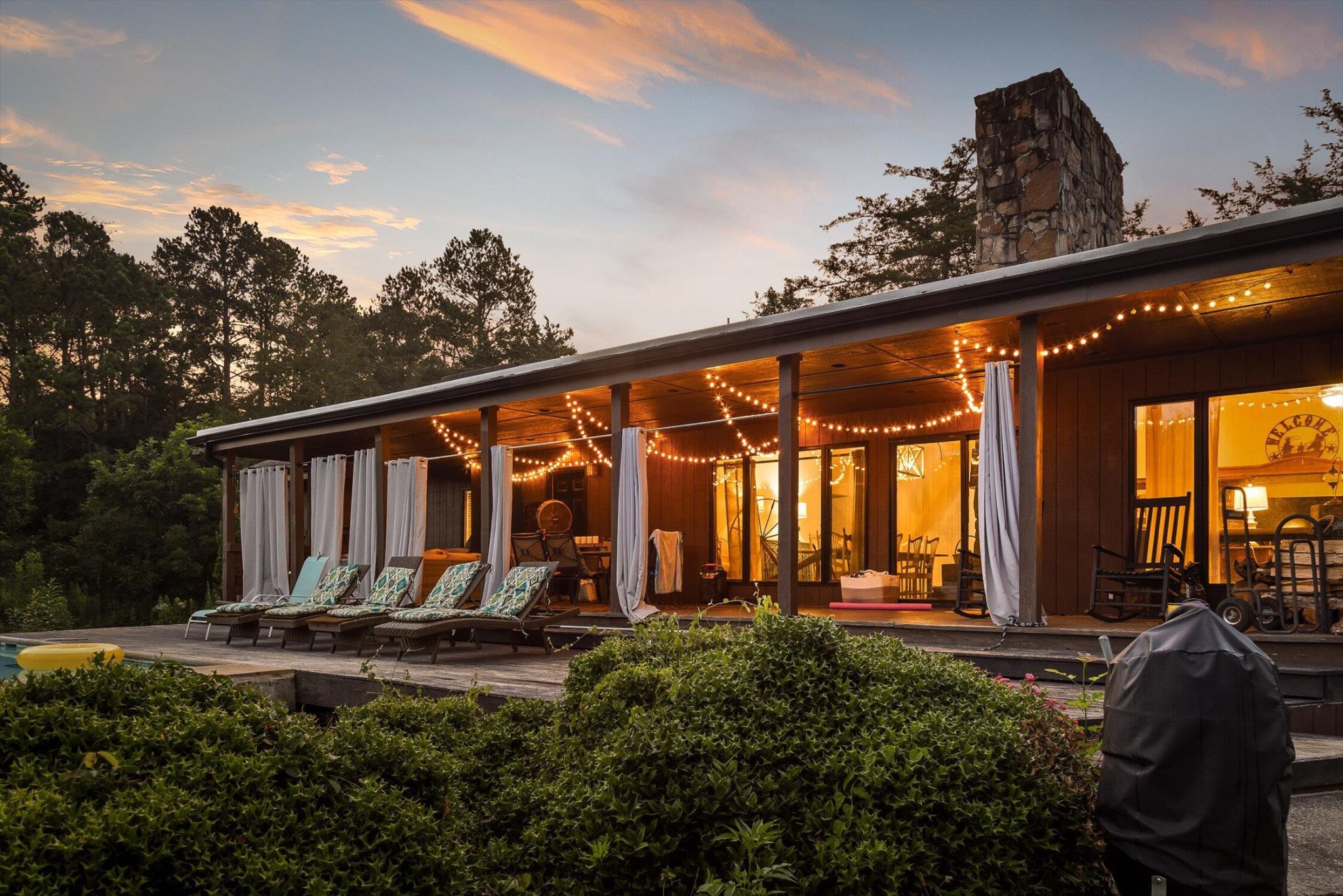 657 Brock Road Chickamauga, GA 30707 - Photo 8 of 55 a view of a porch with furniture