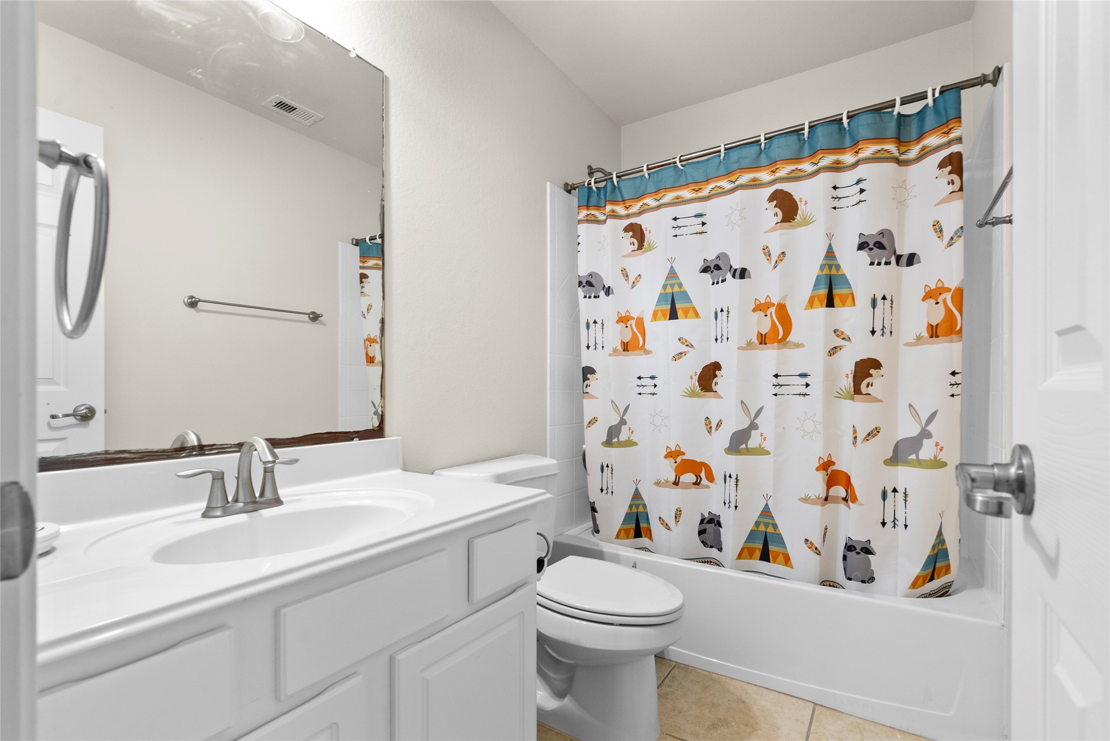 6407 Pine Rest Drive Spring, TX 77389 - Photo 19 of 26 a bathroom with a sink toilet and shower