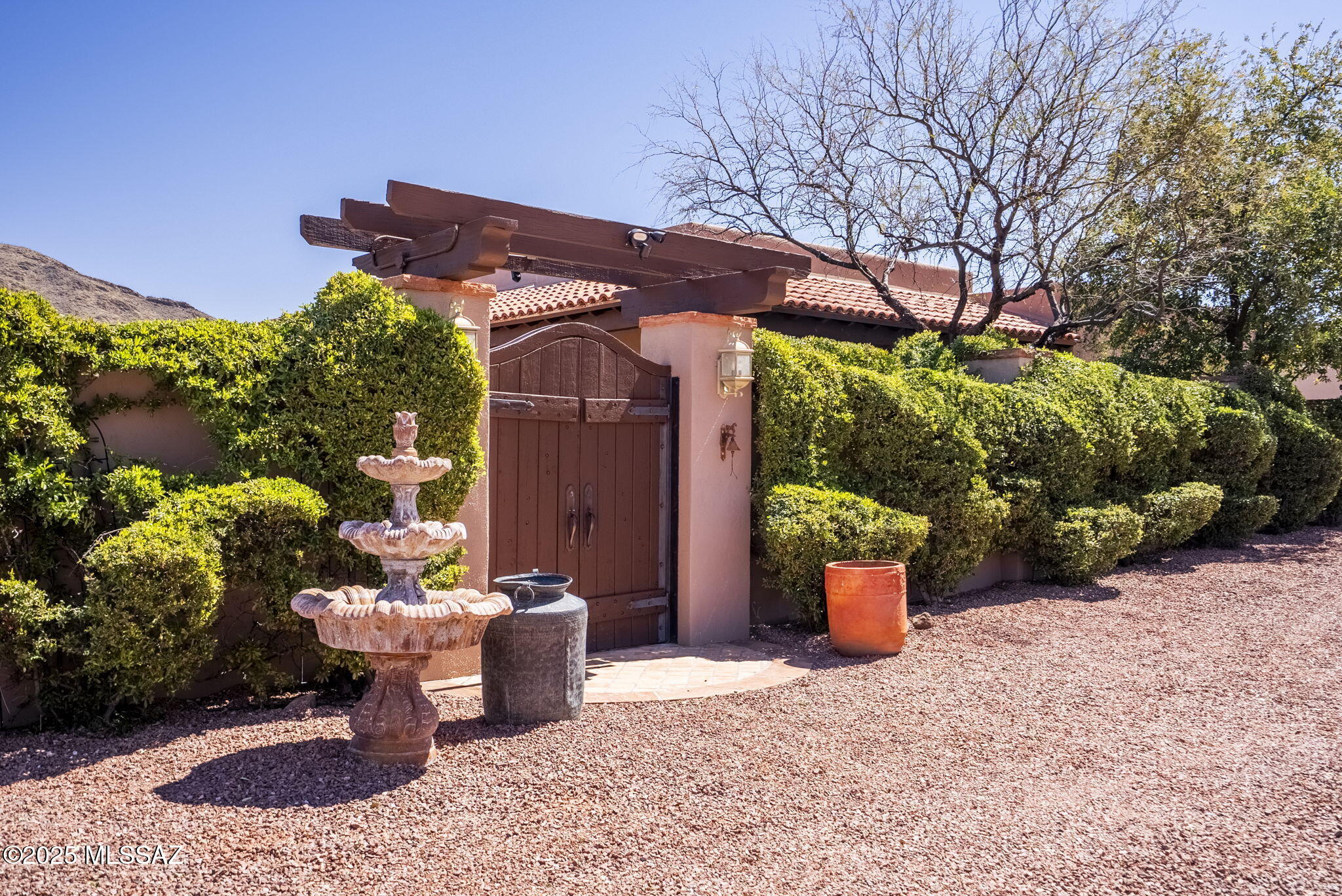 1265 Morning Star Drive Rio Rico, AZ 85648 - Photo 9 of 50 a view of a patio with couches and potted plants