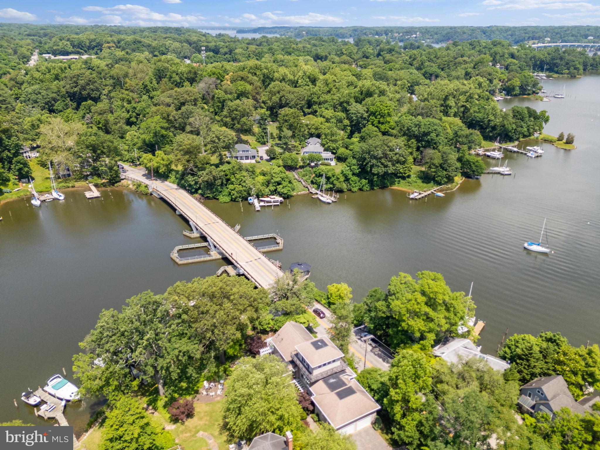 411 Ridgely Avenue Annapolis, MD 21401 - Photo 47 of 48 Elevated on 0.68 acre lot with 68 ft of waterfront