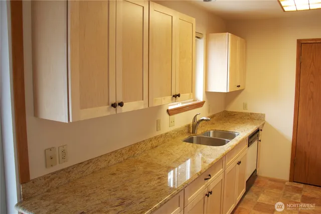 a bathroom with a sink and a tub