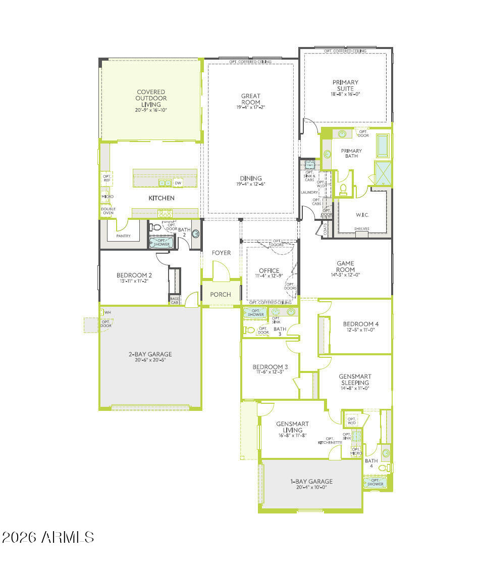712 West Treasure Trail Apache Junction, AZ 85120 - Photo 16 of 16 BLR 538 Floorplan