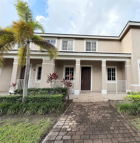 front view of a house
