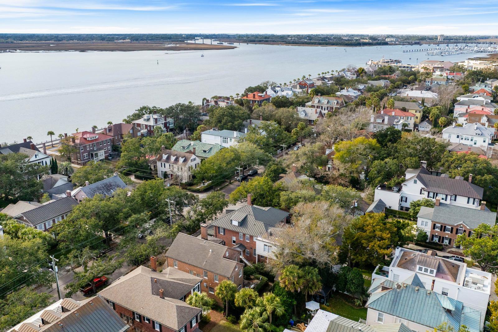106 South Battery Charleston, SC 29401 - Photo 46 of 47 Aerial