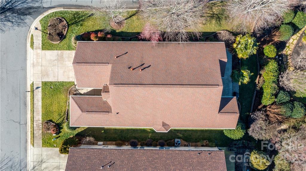 361 Garnet Court Fort Mill, SC 29708 - Photo 29 of 38 an aerial view of a house with a swimming pool