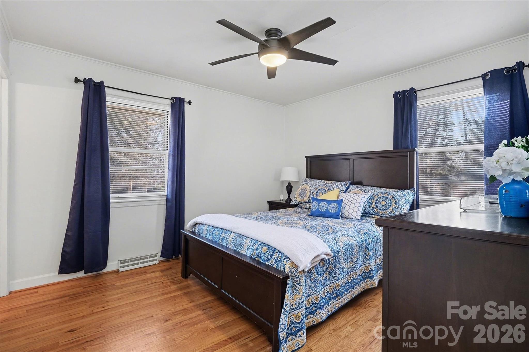 216 Malcolm Road Salisbury, NC 28144 - Photo 17 of 38 a bedroom with a bed and a window