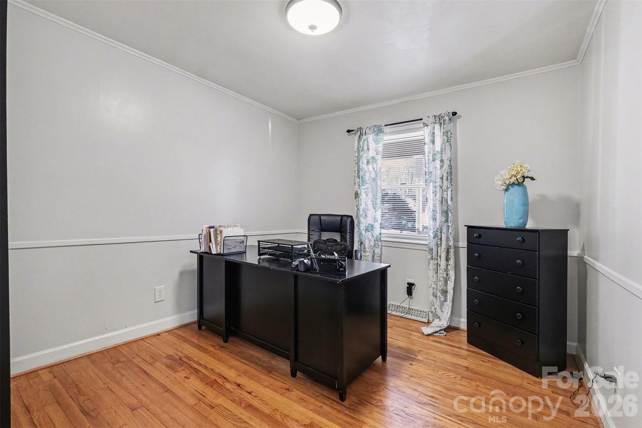 216 Malcolm Road Salisbury, NC 28144 - Photo 25 of 38 a view of a workspace with wooden floor
