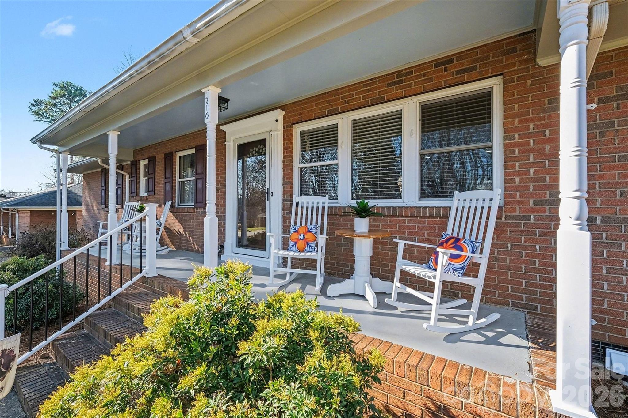216 Malcolm Road Salisbury, NC 28144 - Photo 3 of 38 front view of house with outdoor seating