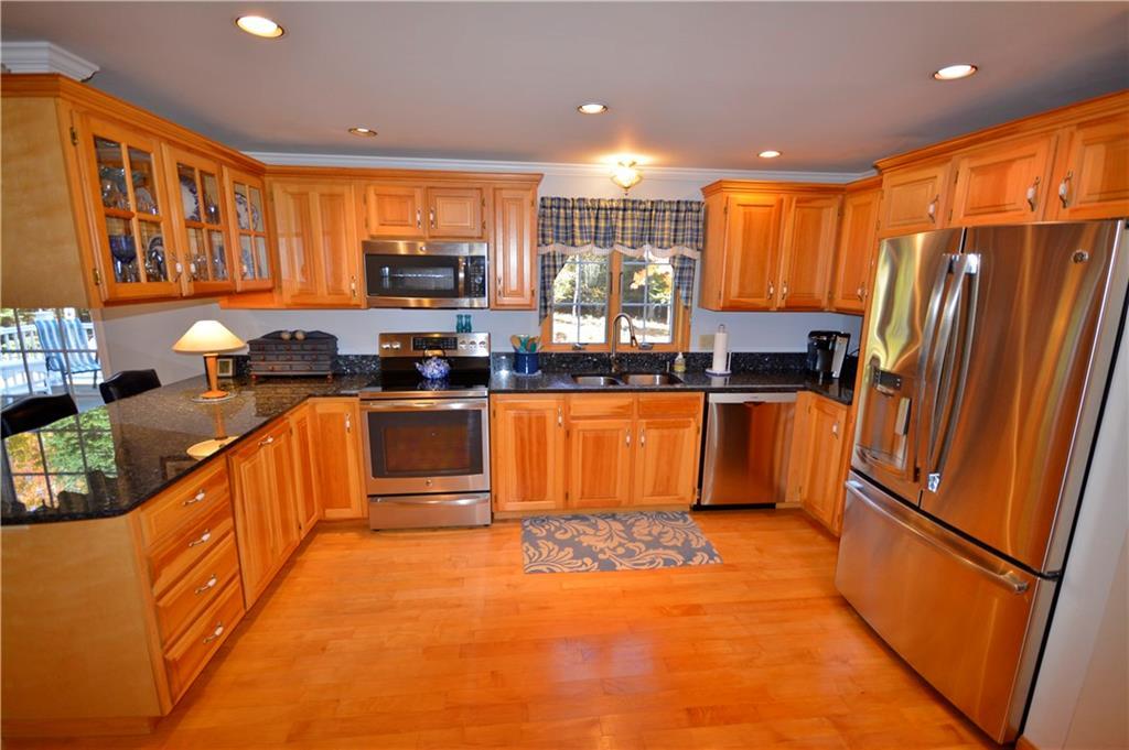 61 Windsor Way Ellsworth, ME 04605 - Photo 6 of 31 Stunning kitchen with "Blue Pearl"...