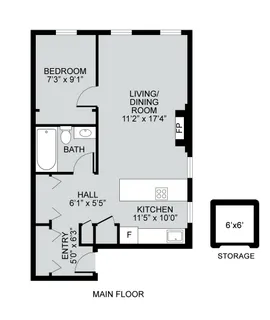 $249,950 | 1324 West Huron Street, Unit 4R, Chicago, IL 60642