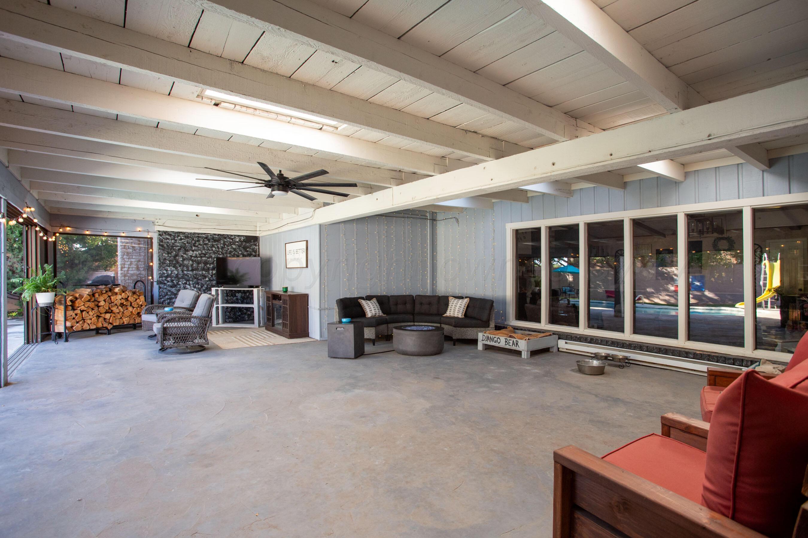 3802 Puckett Drive Amarillo, TX 79109 - Photo 31 of 38 Covered Patio