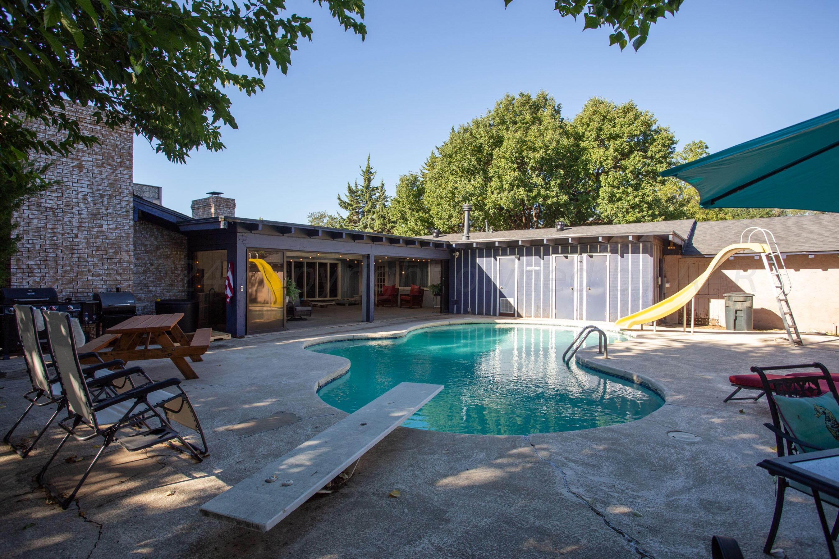 3802 Puckett Drive Amarillo, TX 79109 - Photo 37 of 38 Backyard/Pool