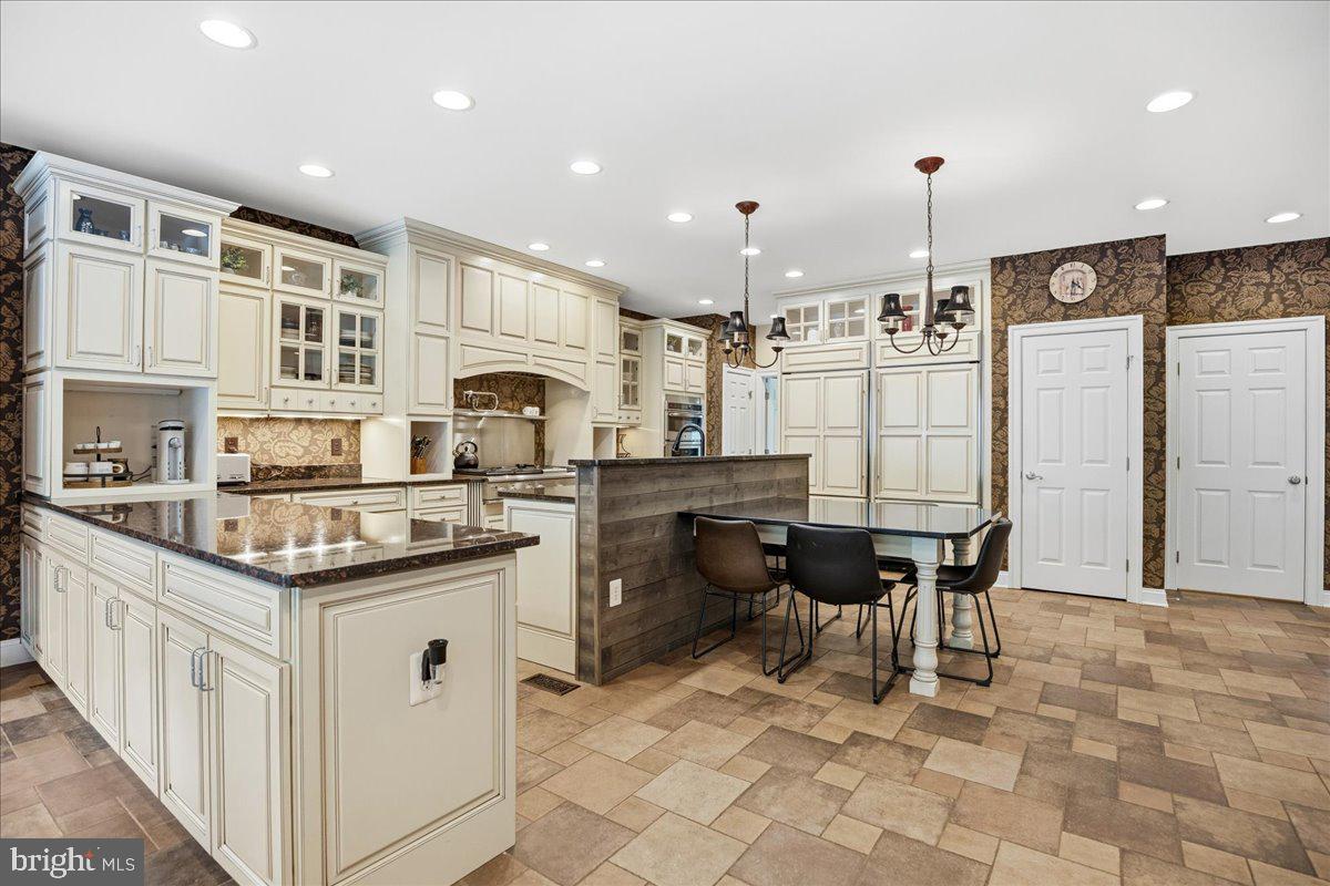 4100 Hidden Creek Road Port Republic, MD 20676 - Photo 44 of 99 Beautiful kitchen with glass doors, pantry, island